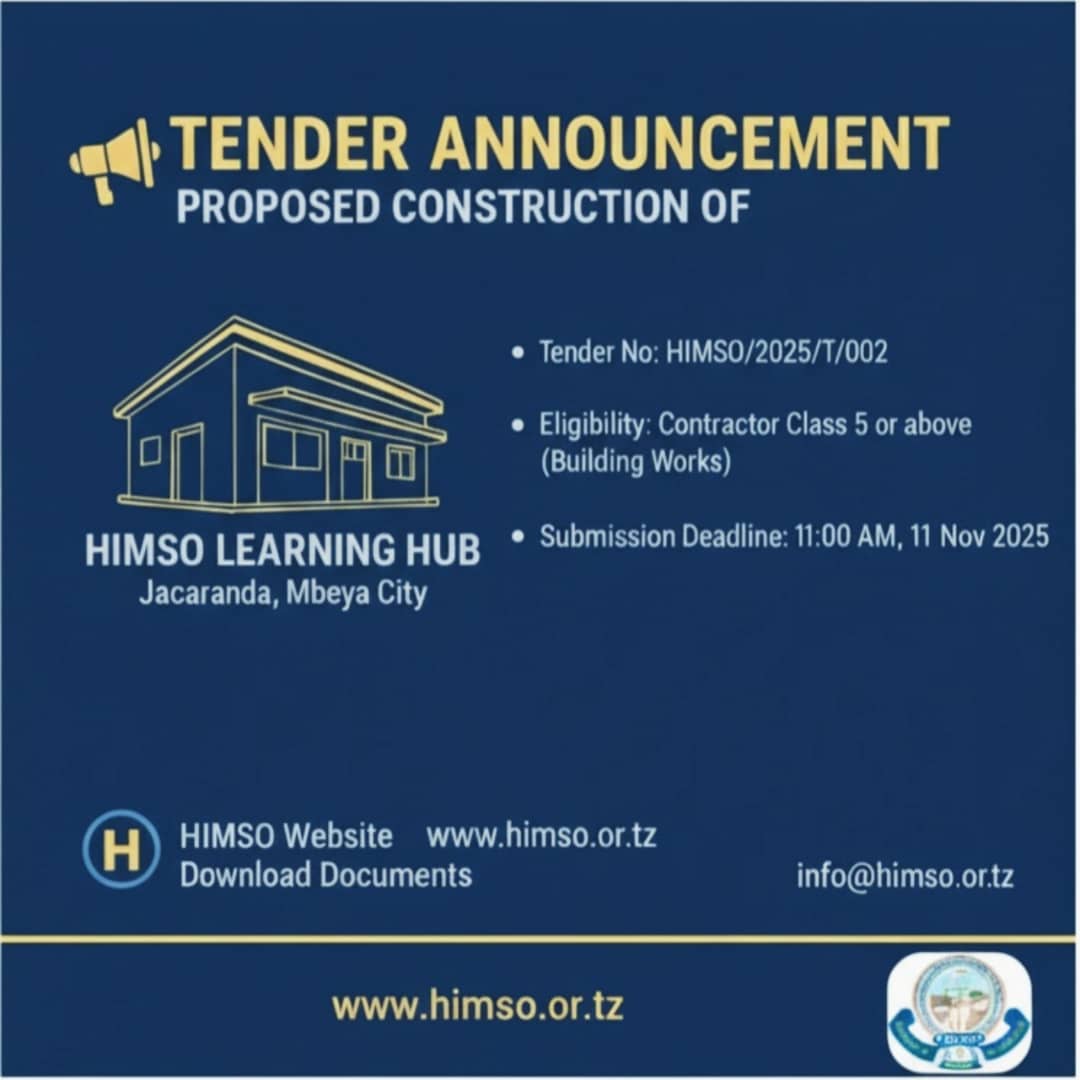 Tender Announcement Banner