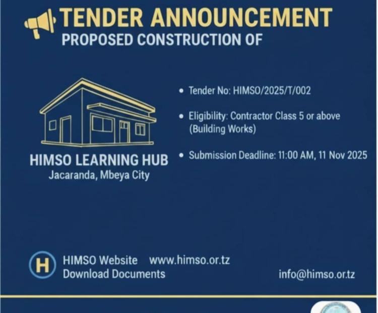 Tender Announcement Banner